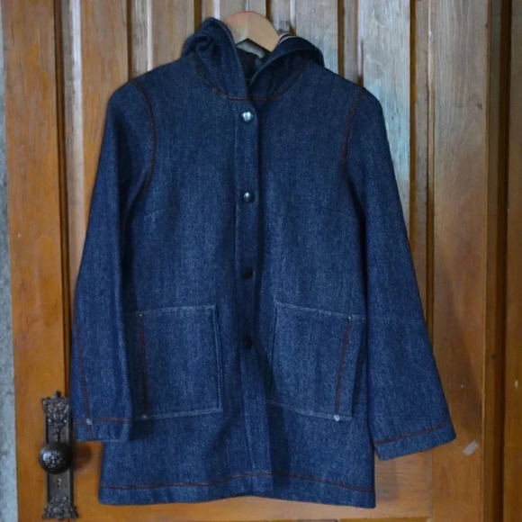 Cop.  Copine Wool Jean Jacket - Picture 1 of 10